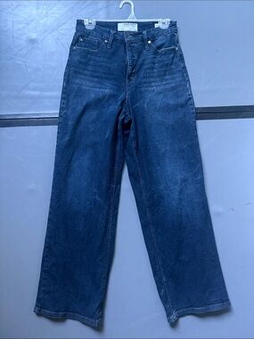 Anne Klein wide leg high waist jeans